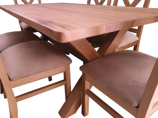 Comedor Cruz 6 silla Cruz Beige-2