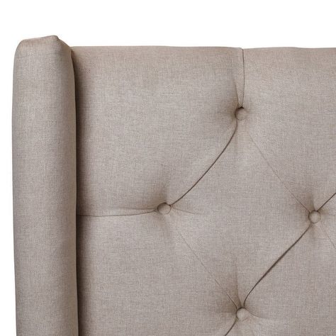 Respaldo Oreja Beige King-2