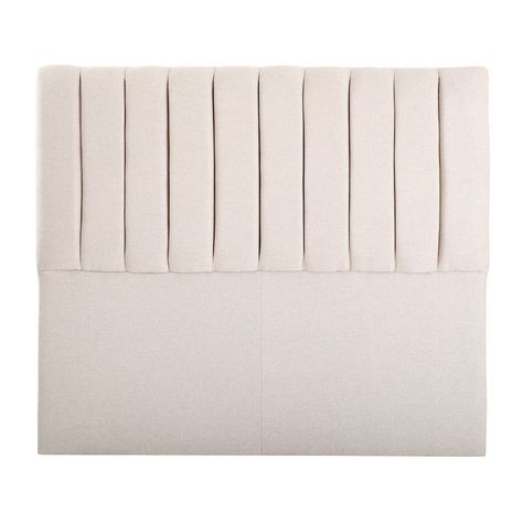 Respaldo Tubular Vertical Beige Super king-1