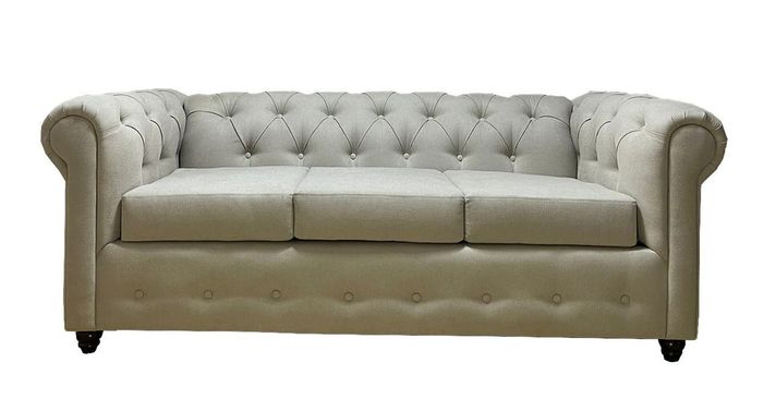 Sofa Chesterfield 200x90x75  Beige-1