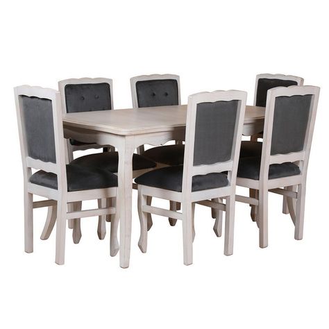 Comedor 90x160 Gris + Mesa de Arrimo-1