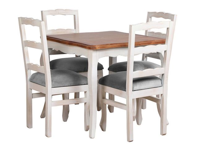 Comedor Normando 100x100 - 4 sillas-0