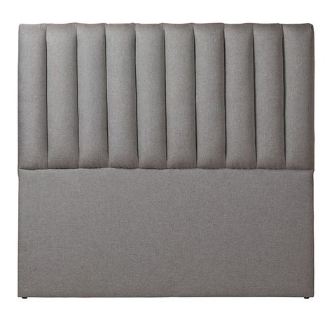 Respaldo Tubular Vertical Gris Super king-1