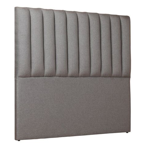 Respaldo Tubular Vertical Gris Super king-0