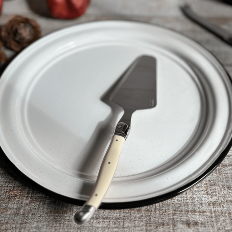 LAGUIOLE ESPATULA PARA TORTA IVORY - CAJA-1