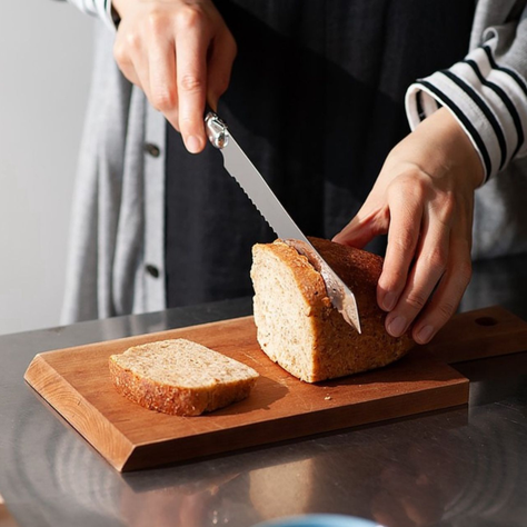 Cuchillo pan rosado fruity Laguiole Jean Dubost - sin caja-3