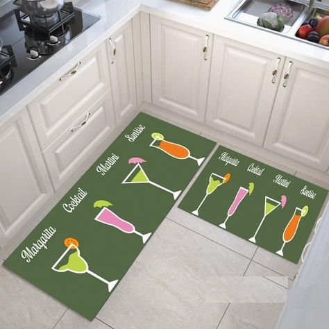 Alfombras para cocina lavables y antideslizante #7-0