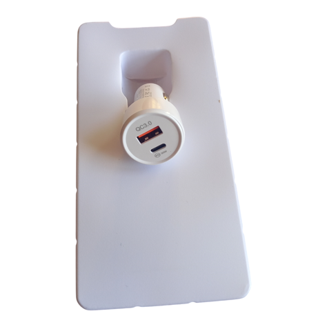 Cargador Rápido para Auto 48W – Doble Puerto USB y Tipo-C QC3.0 -0