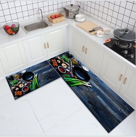 Alfombras para cocina lavables ,antideslizante #55-0