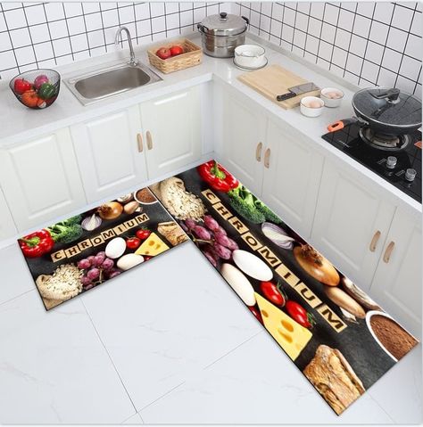 Alfombras para cocina lavables ,antideslizante #12-0