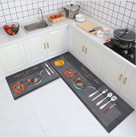 Alfombras para cocina lavables ,antideslizante #54-0
