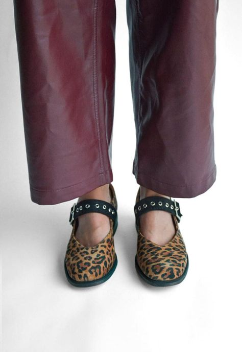 Zapato Mujer De Cuero Malala C1 Print Negro-6