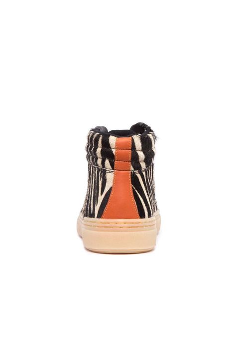 Zapatilla Mujer De Cuero Miriam Zebra C2-4