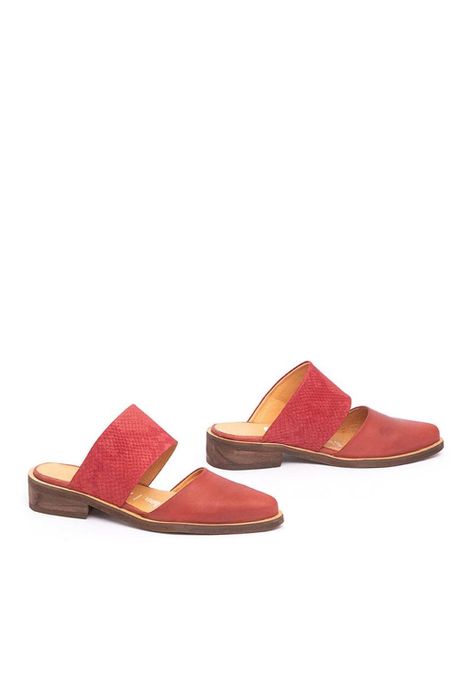 Babucha Mujer / Gaviota Coral-1