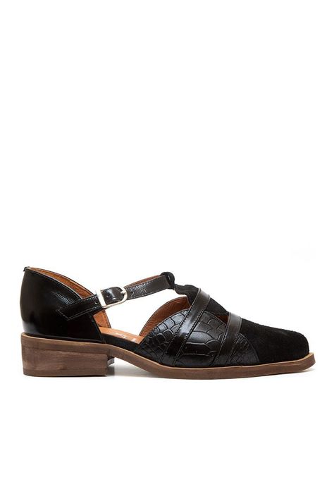 Zapato De Cuero Radal C1 Negro Giani Dafirenze-0