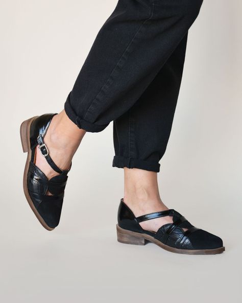Zapato De Cuero Radal C1 Negro Giani Dafirenze-1