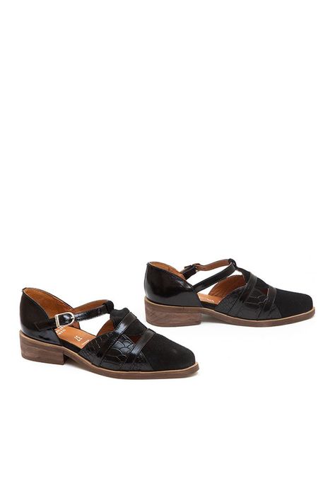 Zapato De Cuero Radal C1 Negro Giani Dafirenze-2