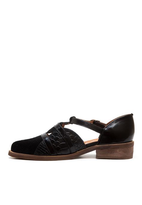 Zapato De Cuero Radal C1 Negro Giani Dafirenze-4