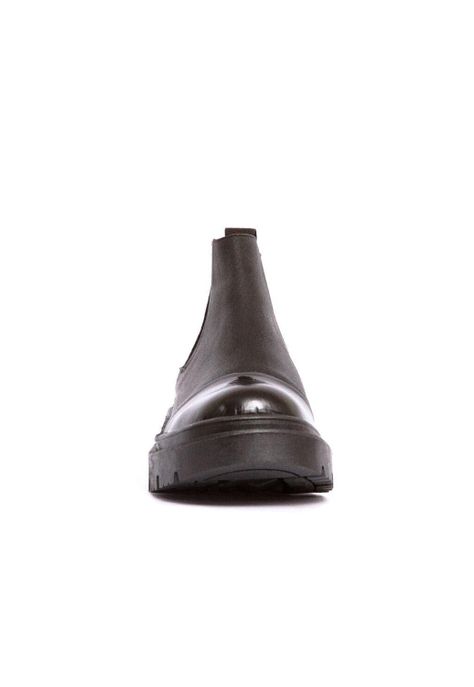Botin Mujer De Cuero Celia Negro C1-3
