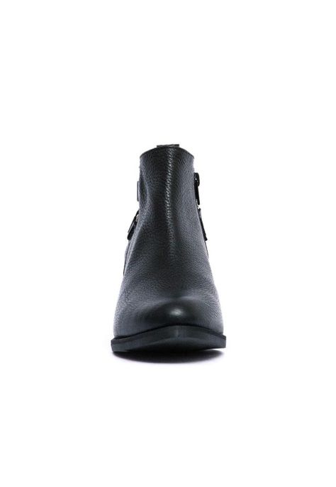 Botin Mujer De Cuero Olga C4 Negro-2