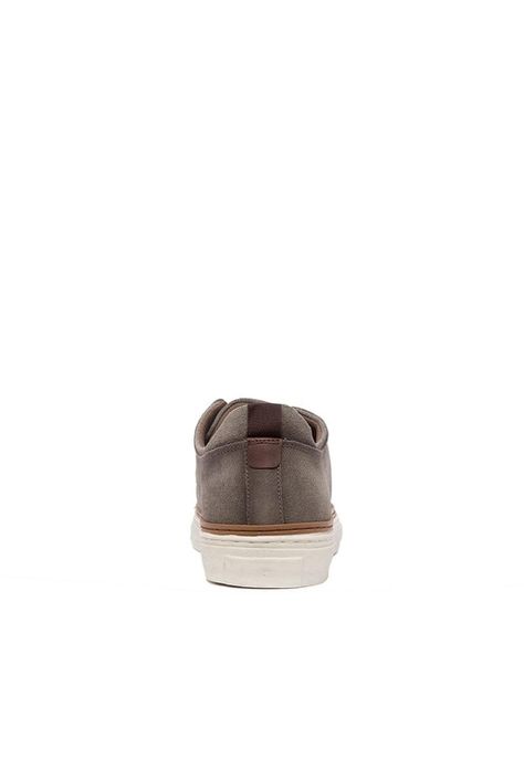 Zapatilla Hombre De Cuero Julio C2 Gris-4