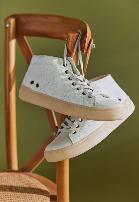 Zapatilla Mujer De Cuero Adela Blanco C2-1