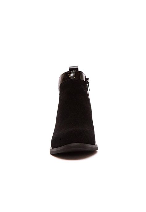 Botin Mujer De Cuero Urogallo Negro C30-2
