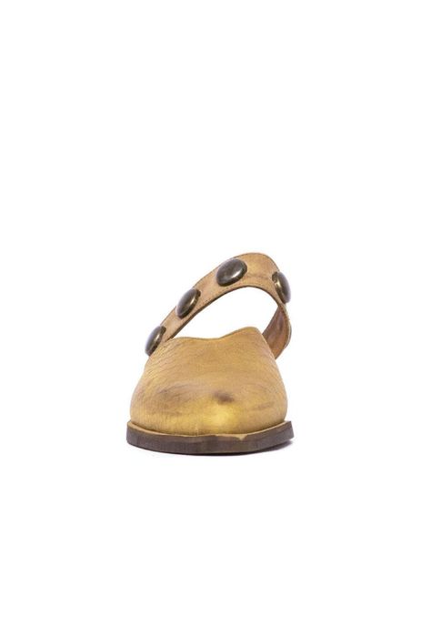 Babucha Mujer De Cuero Pibi C46 Camel-2