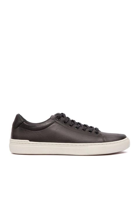 Zapatilla Hombre De Cuero Lilo C2 Negro-0