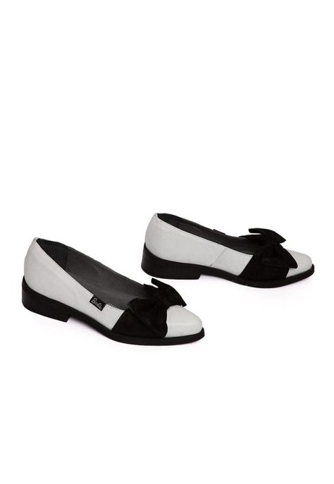 Zapato Barbie De Cuero Betsy Negro Blanco C1-5
