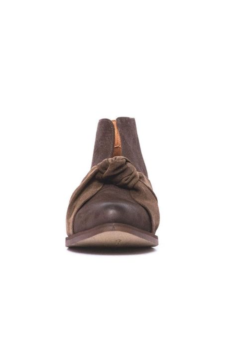 Botin Mujer De Cuero Florence C3 Café-1