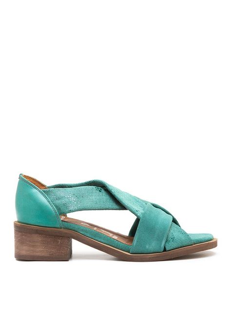 Sandalias De Cuero Tortolita C18 Turquesa Giani Dafirenze-0