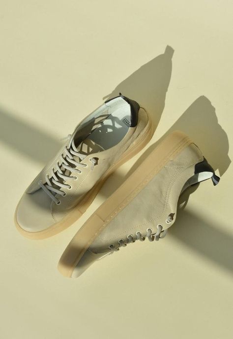Zapatilla Hombre De Cuero Prat C1 Beige-1