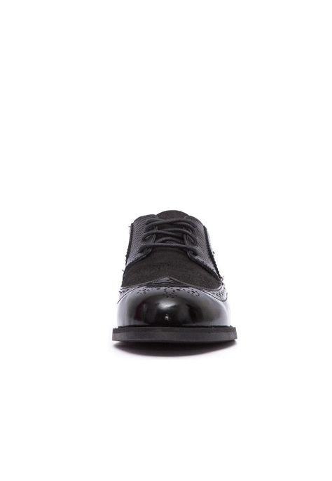 Mocasin Mujer De Cuero Simone C1 Negro-2
