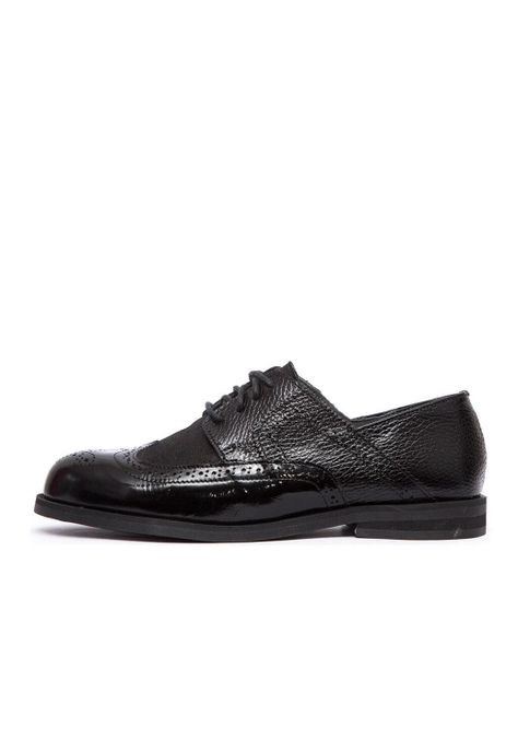 Mocasin Mujer De Cuero Simone C1 Negro-3
