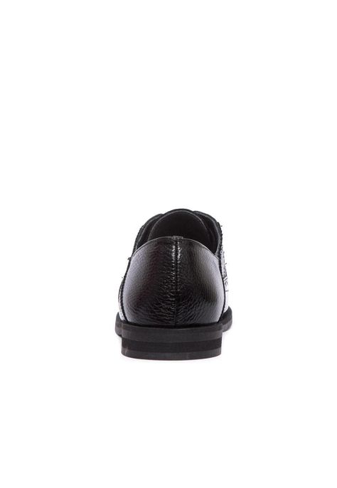 Mocasin Mujer De Cuero Simone C1 Negro-4
