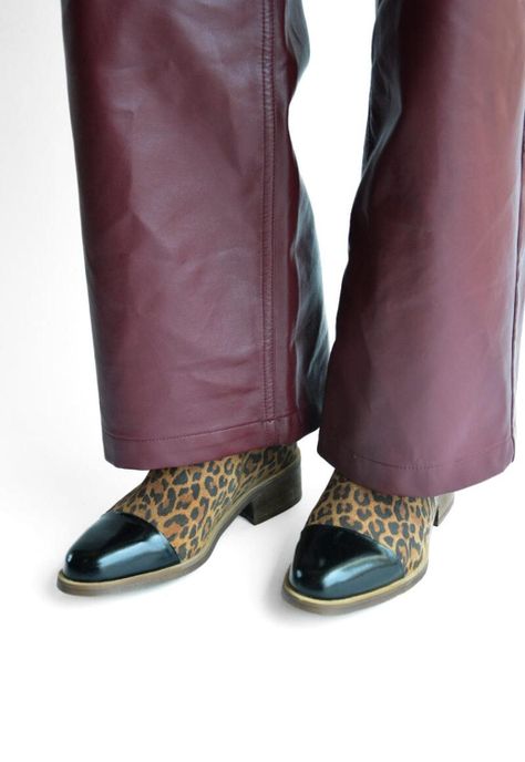 Zapato Mujer De Cuero Homero C28 Print-6
