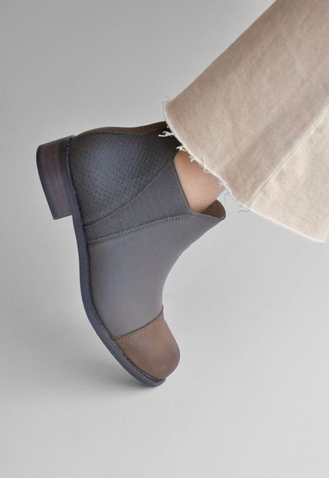 Botines Mujer De Cuero Verdecillo C19 Taupe -1