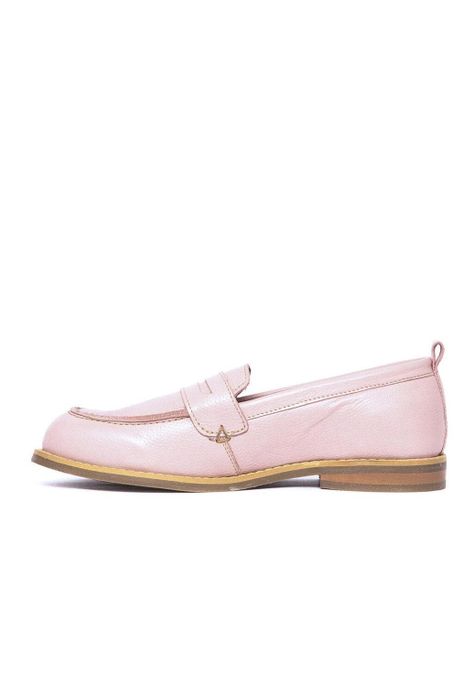 Mocasín Mujer De Cuero Coligue C15 Rosa-3