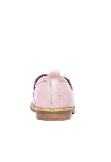 Mocasín Mujer De Cuero Coligue C15 Rosa-4
