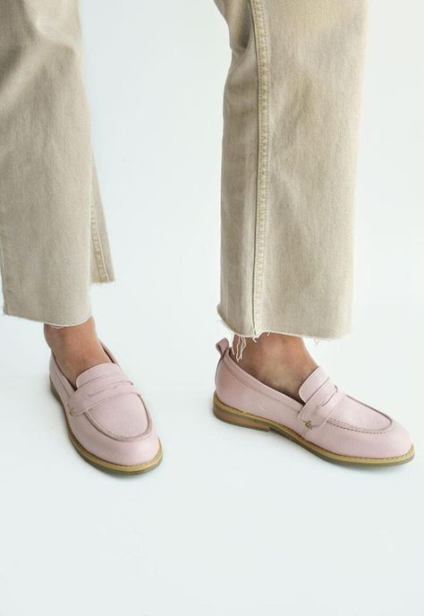 Mocasín Mujer De Cuero Coligue C15 Rosa-6