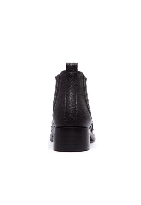 Botines Mujer De Cuero Yal C16 Negro -4