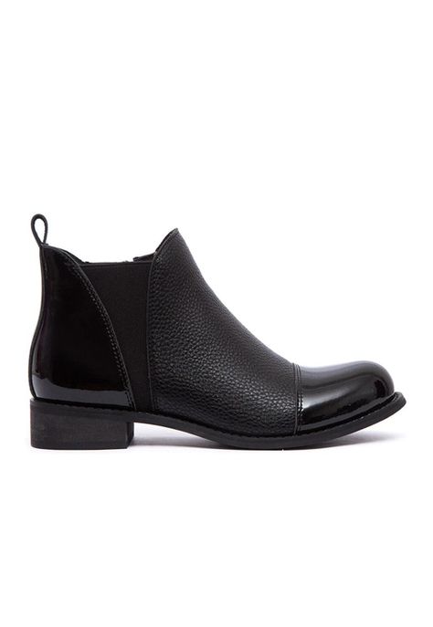 Botines Mujer De Cuero Verdecillo Negro C20-0