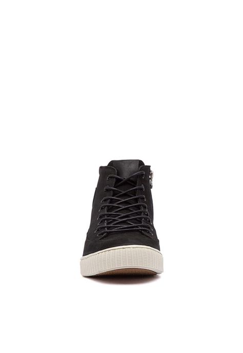 Zapatilla Hombre De Cuero Martin Negro C1-1