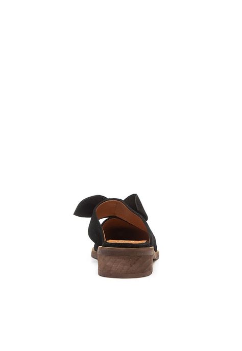 Babucha De Cuero Abedul C1 Negro Giani Dafirenze-5
