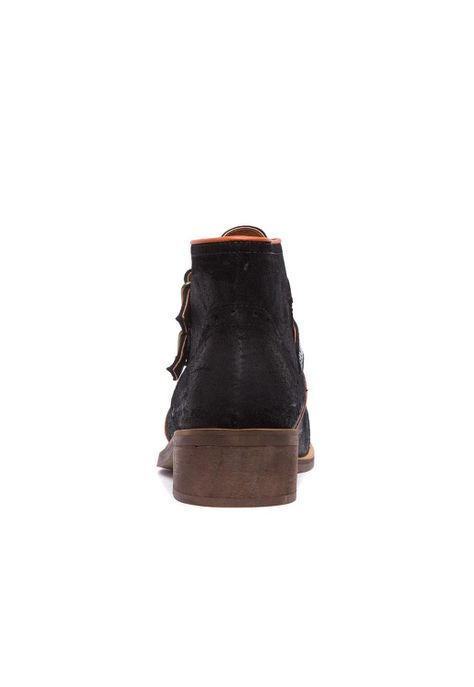 Botin Mujer De Cuero Judy C1 Negro -4