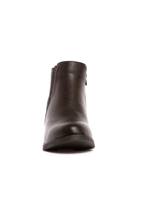 Botines Mujer De Cuero Pinda C11 Negro -2