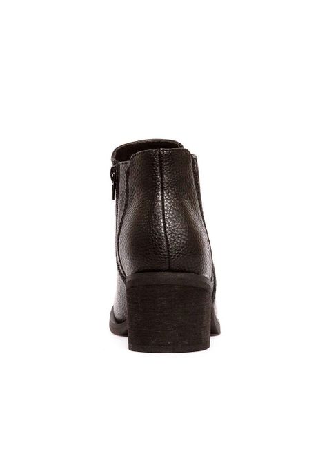 Botines Mujer De Cuero Pinda C11 Negro -4