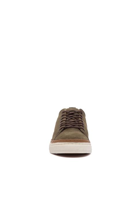 Zapatilla Hombre De Cuero Julio Verde C1-2