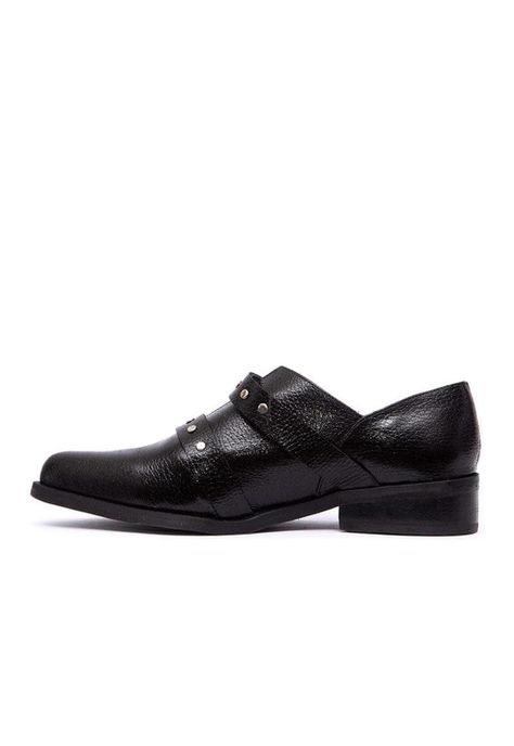 Zapato Mujer De Cuero Juana C1 Negro-3